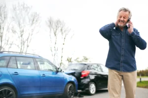 man injured in an uber accident